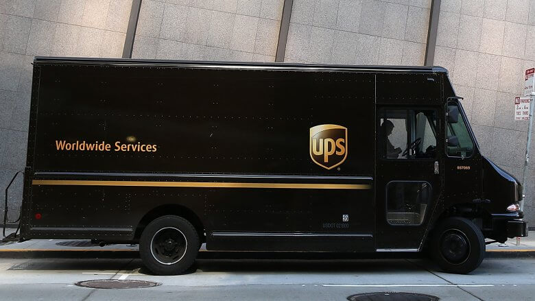 UPS courier